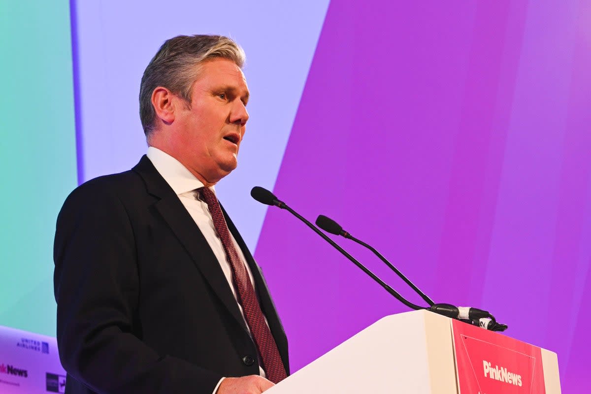 Keir Starmer attends The PinkNews Awards 2022 at Church House, Westminster, on October 19, 2022 in London, England. Photo Credit: Dave Benett (Dave Benett)