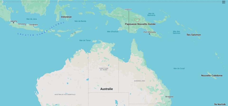 Au nord de l’Australie, la Papouasie-Nouvelle-Guinée dispose d’un des climats les plus humides du monde, et de violentes précipitations frappent régulièrement ses régions humides.