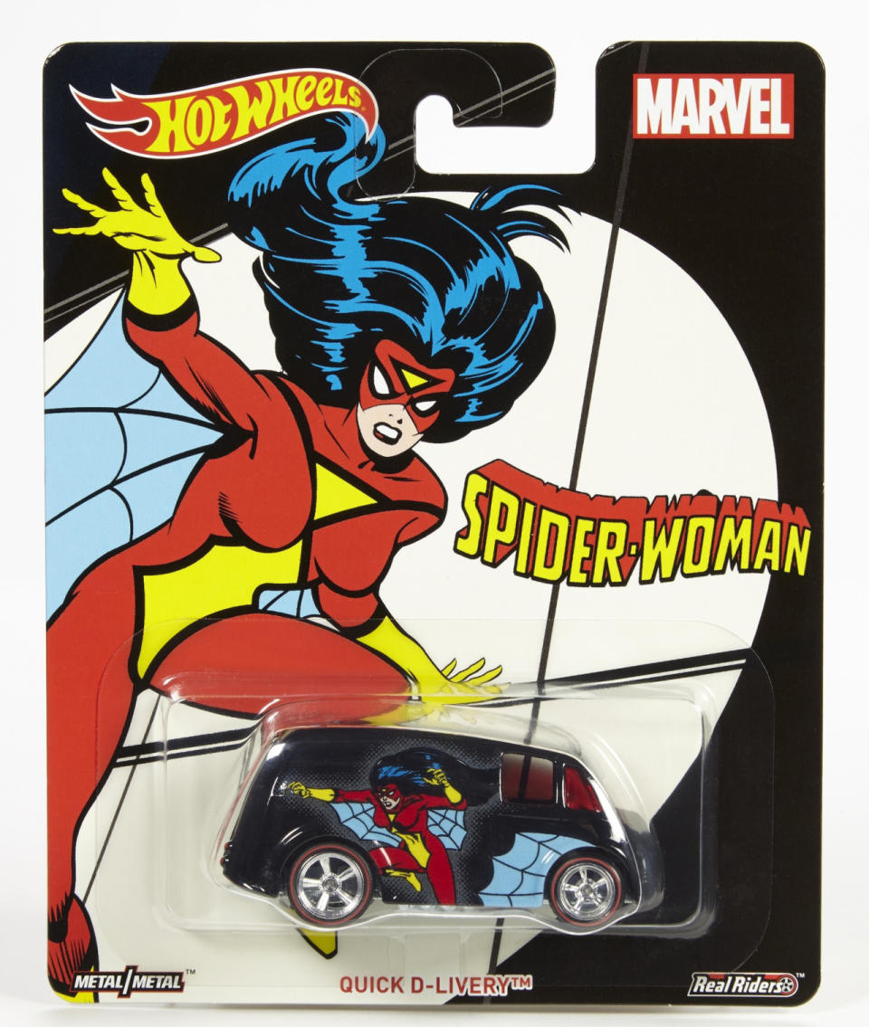 Spider-Woman Hot Wheels