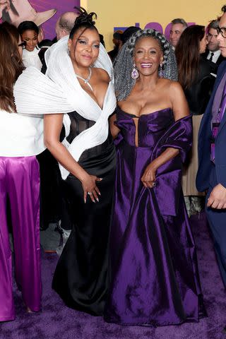 <p>Leon Bennett/Getty</p> Taraji P. Henson and Margaret Avery