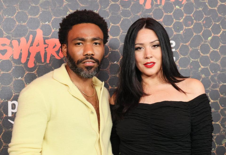 Donald Glover and Michelle White (Getty Images)