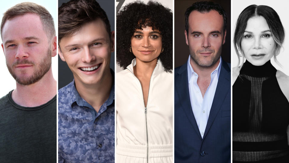 L-R: Aaron Ashmore, Joshua Castille, Lauren Ridloff, Jean-Michele Le Gal, Daphne Rubin-Vega - Credit: AP/Arthur Bryan Marroquin Photography/GI/Tim Leyes/Stephanie Diani