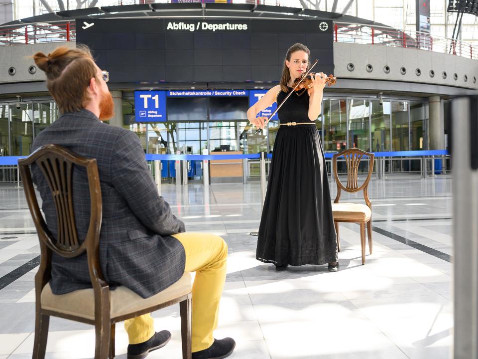 Airport concert