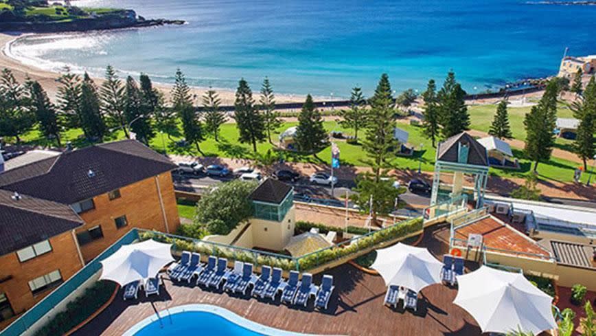 You'll get some killer shots of the skyline from your hotel room. Source: Crowne Plaza Coogee