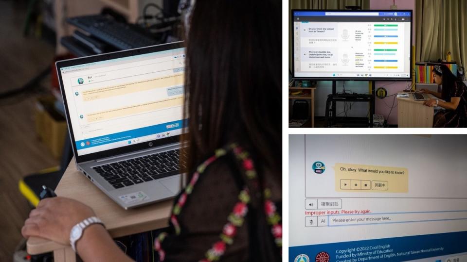 台灣二重國民中學課程結合微軟新一代大型自然語言模型，以更有趣方式學習英語