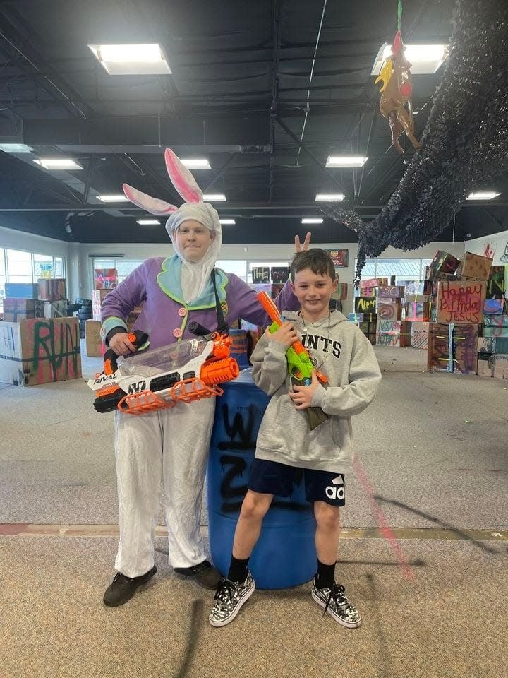 The War Zone is hosting Nerf War with the Easter Bunny on Saturday, March 23 at 1 p.m.