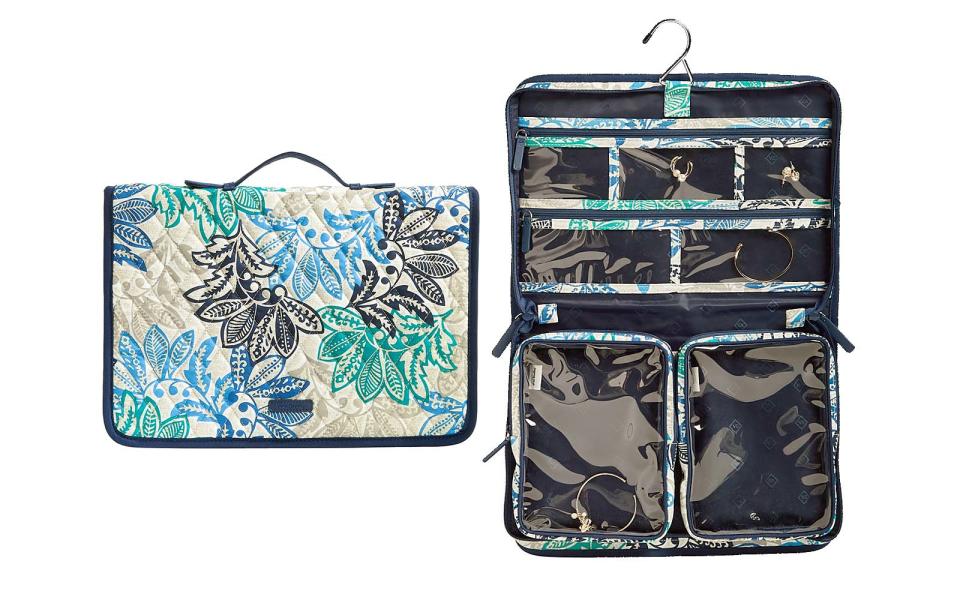 <p>With a print inspired by the Chilean capital, this bold jewelry case has two removable pouches, multiple zip pockets, and a hook so you could hang it in your closet.</p> <p>To buy: <a rel="nofollow noopener" href="http://ebags.evyy.net/c/249354/207595/3588?subId1=TLTRVG1JewelryCasesDZJun17&u=https%3A%2F%2Fwww.ebags.com%2Fproduct%2Fvera-bradley%2Fultimate-jewelry-organizer%2F328409" target="_blank" data-ylk="slk:ebags.com;elm:context_link;itc:0;sec:content-canvas" class="link ">ebags.com</a>, $54</p>
