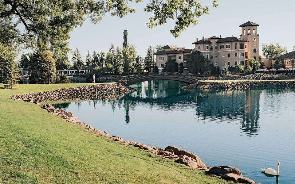 View of the Broadmoor Hotel