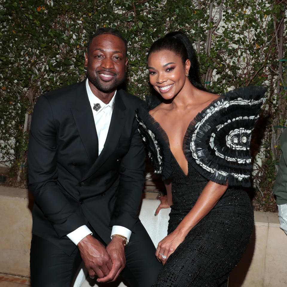 LOS ANGELES, CALIFORNIA - MAY 10: (L-R) Dwyane Wade and Gabrielle Union attend Spectrum Originals and Sony Pictures Television Premiere Party for "L.A.'s Finest" at Sunset Tower on May 10, 2019 in Los Angeles, California. The series premieres on Monday, May 13. (Photo by Rich Polk/Getty Images for Sony Pictures Television/Spectrum Originals)