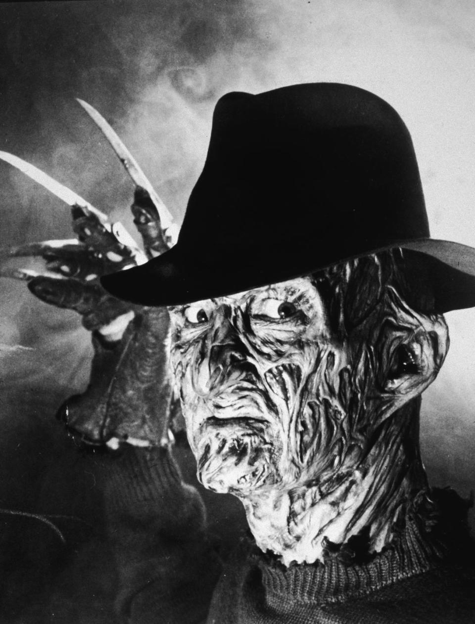 freddy krueger from 'a nightmare on elm street'