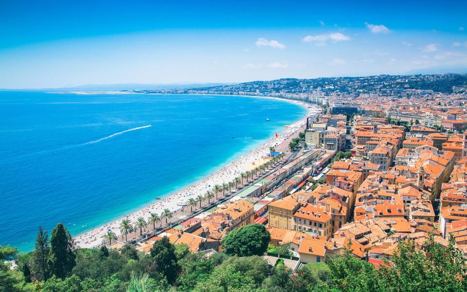 Nice cityscape, France