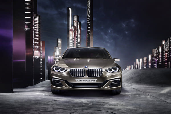 引爆小型豪華四門房車戰火煙硝！全新BMW Compact Sedan Concept