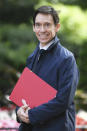 Britain's International Development Secretary Rory Stewart arrives for a cabinet meeting at 10 Downing Street, London, Tuesday June 18, 2019. (Stefan Rousseau/PA via AP)