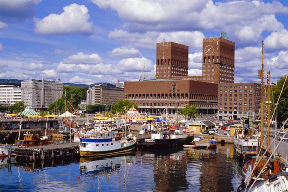 Puerto de Oslo, Noruega. Fuente de la imagen: La Nación. 