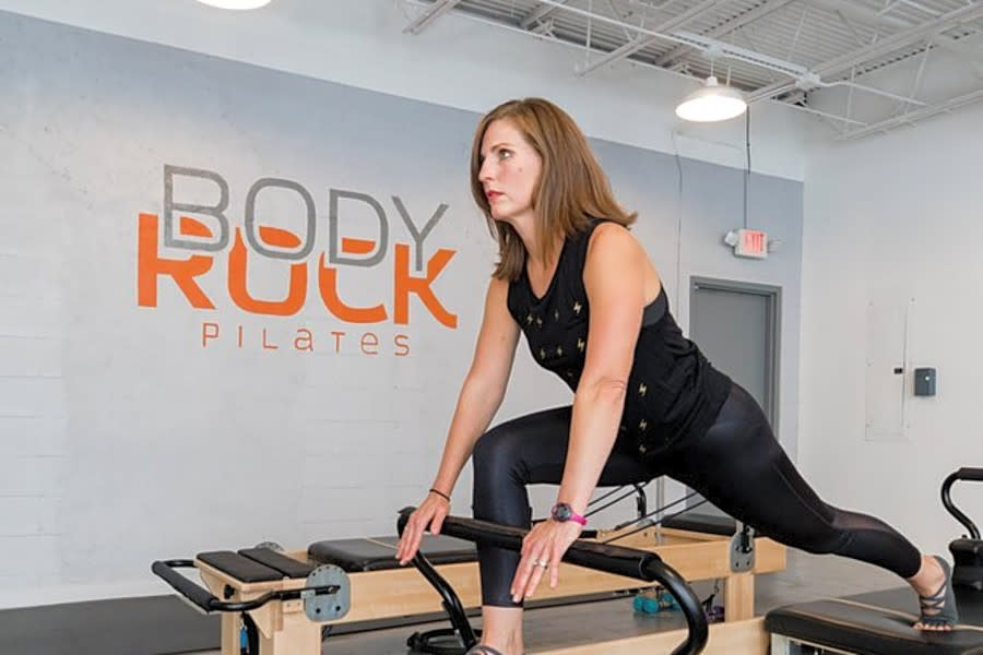 <b>Photo: body rock pilates/<a href="https://yelp.com/biz_photos/body-rock-pilates-houston-3?utm_campaign=a13988c2-49de-4802-8af6-958e680f8ecb%2C57ee14d8-14d0-4118-b5db-78d2e9ba90a7&utm_medium=81024472-a80c-4266-a0e5-a3bf8775daa7" rel="nofollow noopener" target="_blank" data-ylk="slk:Yelp;elm:context_link;itc:0;sec:content-canvas" class="link ">Yelp</a></b>