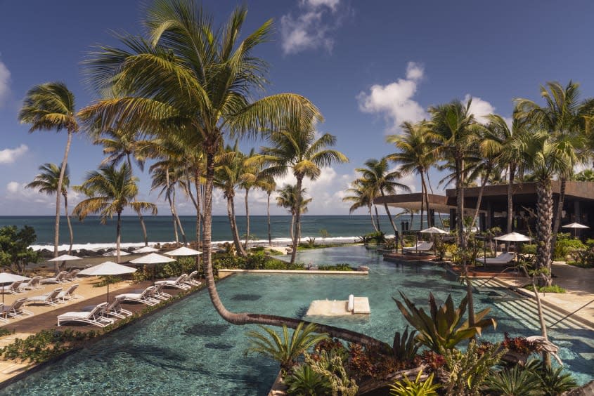 The pool at Dorado Beach, a Ritz-Carlton Reserve