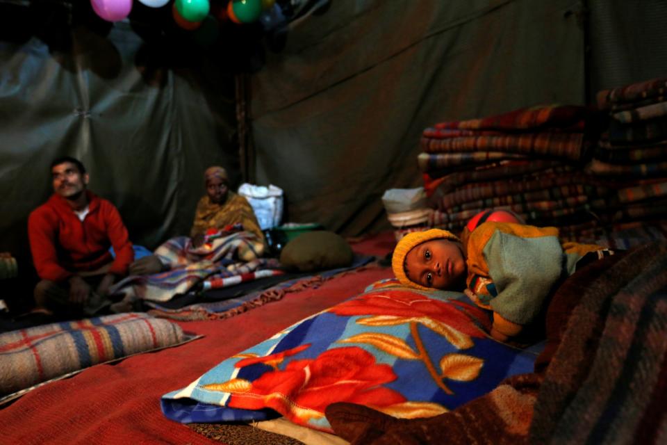 Homeless in India