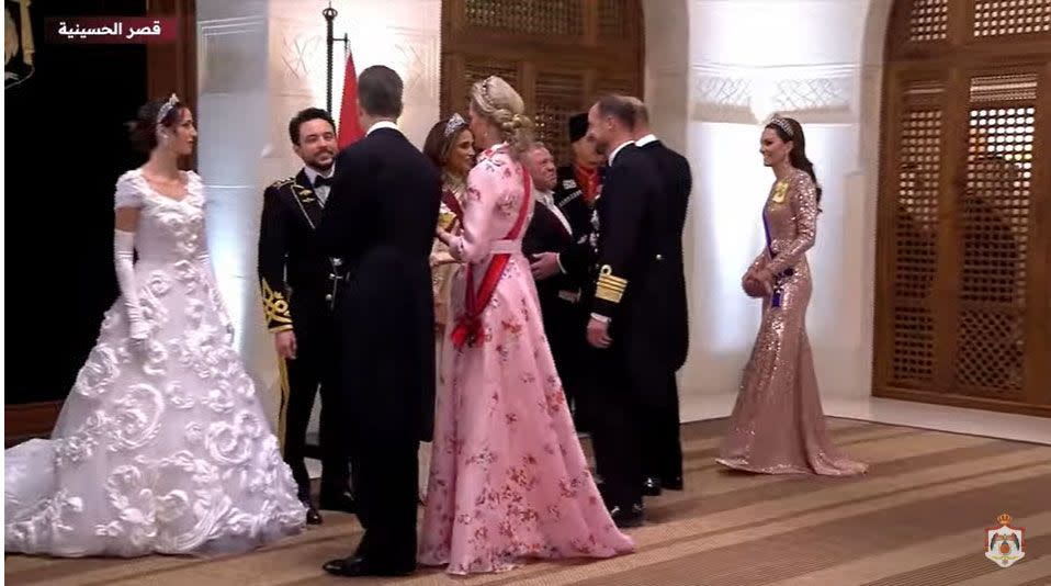 Kate dazzled at the state banquet