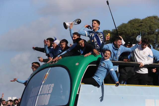 Beatriz Argimón recibió a la selección uruguaya de fútbol sub-20