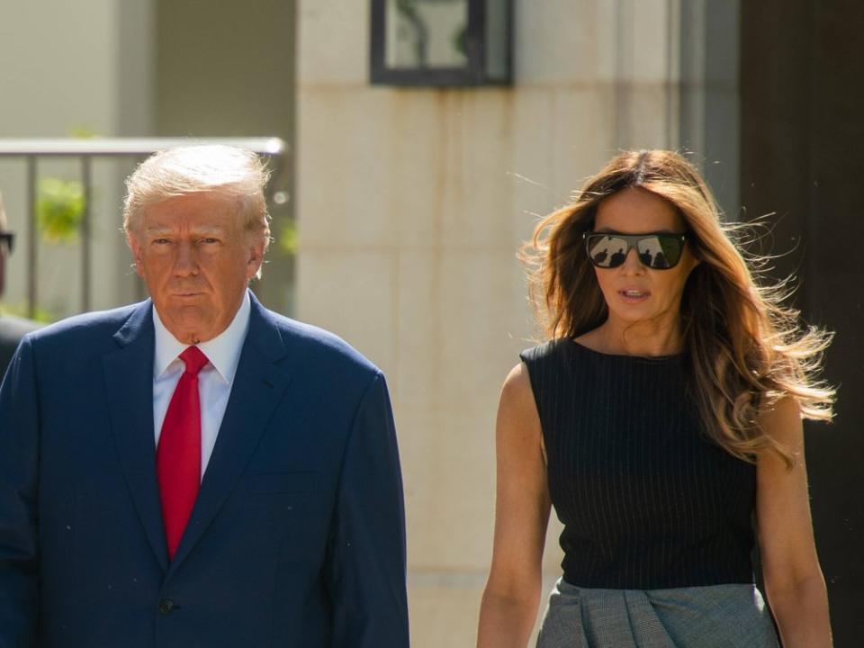 Keine Spur von Melania Trump an Weihnachten und Silvester. (Bild: imago images/ZUMA Wire)