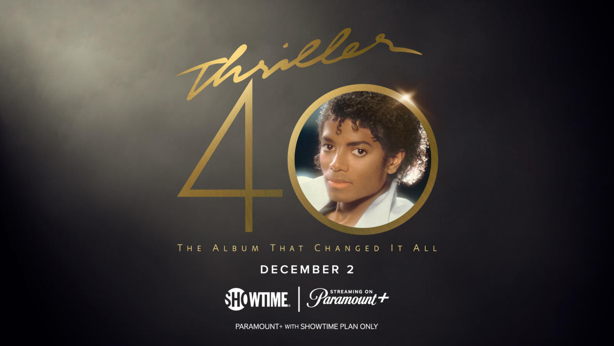  Key art for Thriller 40. 