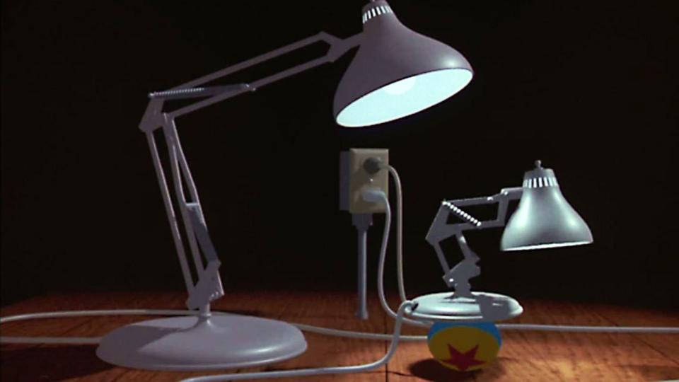 Luxo Jr. began life as a lighting test for Pixar's bespoke CGI technology. (Pixar)