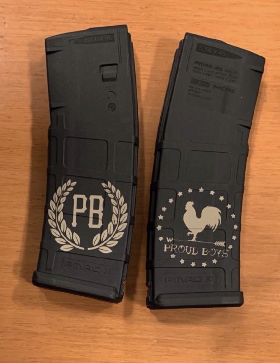 Washington DC police found two high-capacity magazines during Proud Boys leader Enrique Tarrio’s arrest on 4 January.DC Superior Court