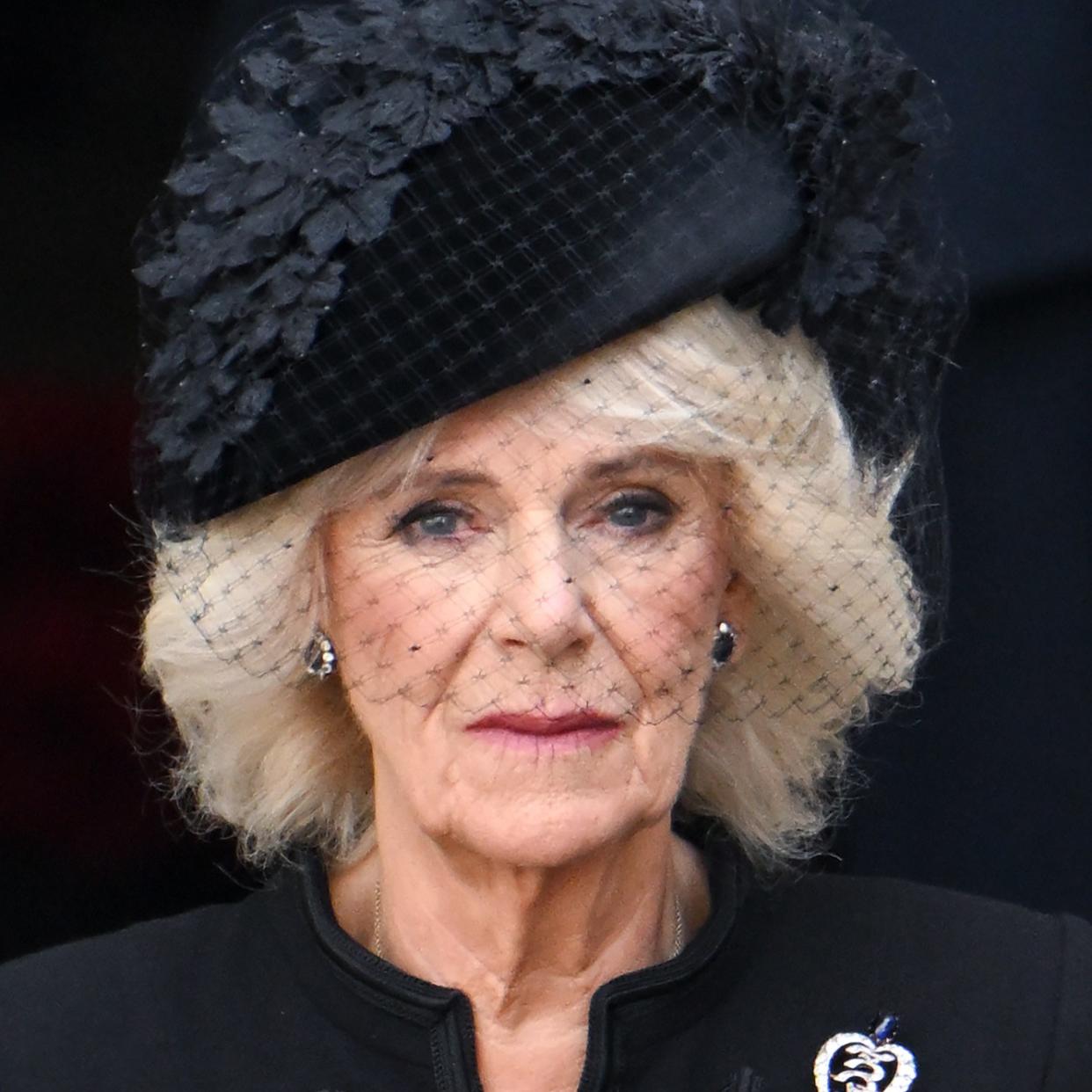  King Charles and Queen Camilla during the mourning period for Queen Elizabeth in September 2022. 