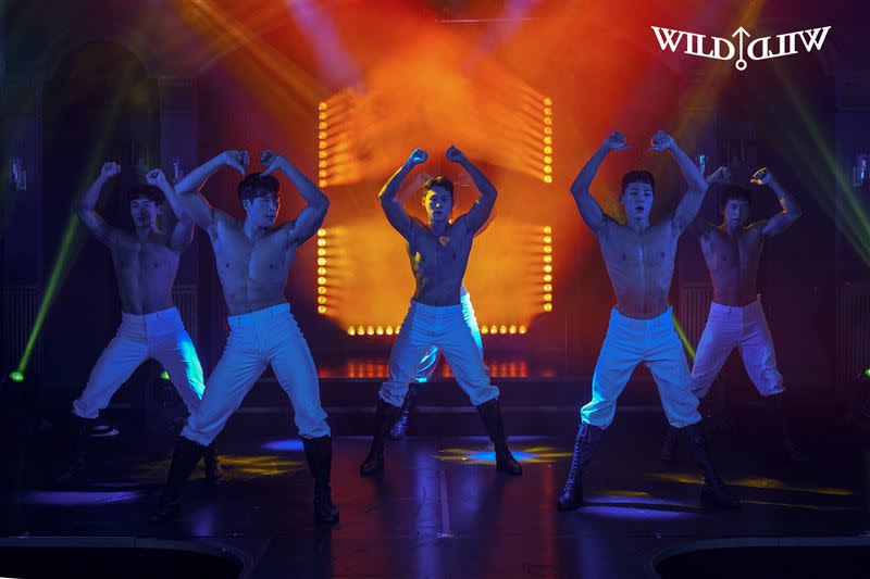 韓國人氣爆棚Wild Wild猛男秀。（圖／品牌業者提供）