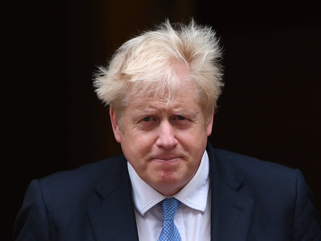 The prime minister Boris Johnson will announce a series of 18 investment deals at a summit on Tuesday.  (AFP via Getty Images)