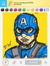 <b><p>CAPTAIN</p></b><br><b><p>Photo credit: <a href="http://www.facebook.com/playdrawsomething" rel="nofollow noopener" target="_blank" data-ylk="slk:OMGPOP;elm:context_link;itc:0;sec:content-canvas" class="link ">OMGPOP</a></p></b>