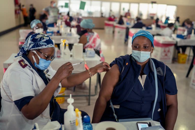 Vacunación contra el coronavirus en Sudáfrica