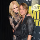 <h2>Nicole Kidman And Keith Urban</h2> <p><strong>Perfect day:</strong> A self-proclaimed family woman, Nicole <a rel="nofollow noopener" href="http://thezoereport.com/entertainment/celebrities/nicole-kidman-weekend-routine-instyle-july-2017/" target="_blank" data-ylk="slk:revealed;elm:context_link;itc:0;sec:content-canvas" class="link ">revealed</a> that her ideal weekend involves simply spending time with Keith and their two daughters.</p> <p><strong>Here:</strong> At the 2017 CMT Music Awards, where Keith gushed over Nicole in all of his acceptance speeches. (The country star took home four awards.) "I want to say massive thank you to my wife, Nicole Mary, because you have no idea how much of what I do she's involved in every little piece of it," he said.</p> <h4>Getty Images</h4> <p> <strong>Related Articles</strong> <ul> <li><a rel="nofollow noopener" href="http://thezoereport.com/fashion/style-tips/box-of-style-ways-to-wear-cape-trend/?utm_source=yahoo&utm_medium=syndication" target="_blank" data-ylk="slk:The Key Styling Piece Your Wardrobe Needs;elm:context_link;itc:0;sec:content-canvas" class="link ">The Key Styling Piece Your Wardrobe Needs</a></li><li><a rel="nofollow noopener" href="http://thezoereport.com/culture/zeitgeist/10-quick-beauty-tips-girls-dont-care-hair-makeup/?utm_source=yahoo&utm_medium=syndication" target="_blank" data-ylk="slk:10 Genius Tips For A Low-Maintenance Beauty Routine;elm:context_link;itc:0;sec:content-canvas" class="link ">10 Genius Tips For A Low-Maintenance Beauty Routine</a></li><li><a rel="nofollow noopener" href="http://thezoereport.com/culture/zeitgeist/golden-rules-metabolism-according-j-los-nutritionist/?utm_source=yahoo&utm_medium=syndication" target="_blank" data-ylk="slk:These Are The Golden Rules Of Metabolism, According To J.Lo's Nutritionist;elm:context_link;itc:0;sec:content-canvas" class="link ">These Are The Golden Rules Of Metabolism, According To J.Lo's Nutritionist</a></li> </ul> </p>