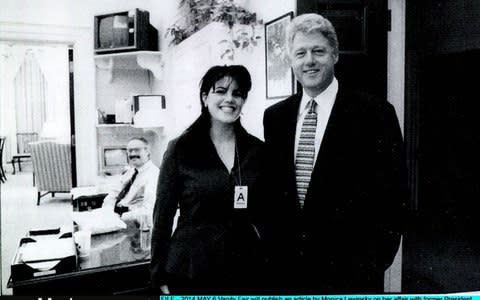 Clinton Lewinsky - Credit: Getty