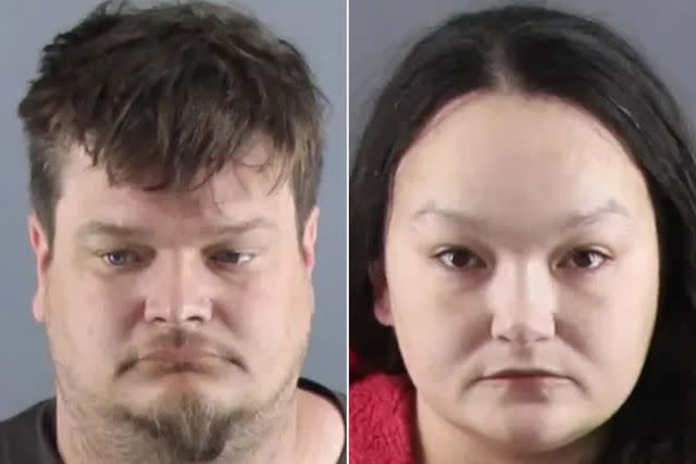<p>Peoria County Jail</p> Brandon Walker and Stephanie Jones
