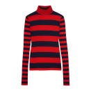 <a rel="nofollow noopener" href="http://rstyle.me/n/b3zvvwjduw" target="_blank" data-ylk="slk:Striped Tencel And Cashmere-Blend Turtleneck Sweater, J.Crew, $120;elm:context_link;itc:0;sec:content-canvas" class="link ">Striped Tencel And Cashmere-Blend Turtleneck Sweater, J.Crew, $120</a>