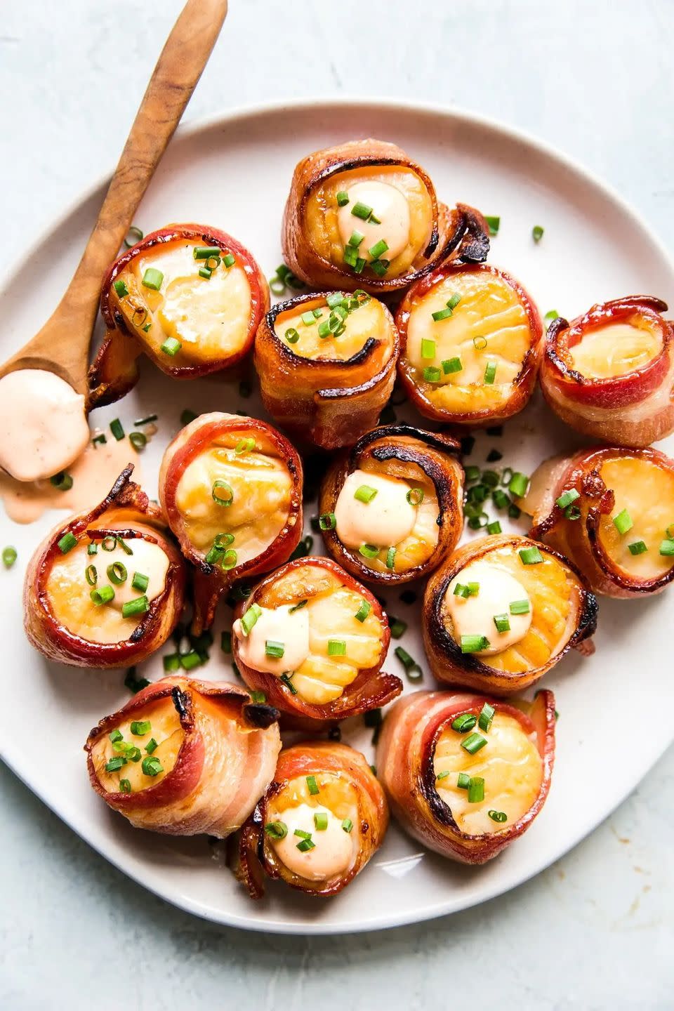 Bacon-Wrapped Scallops