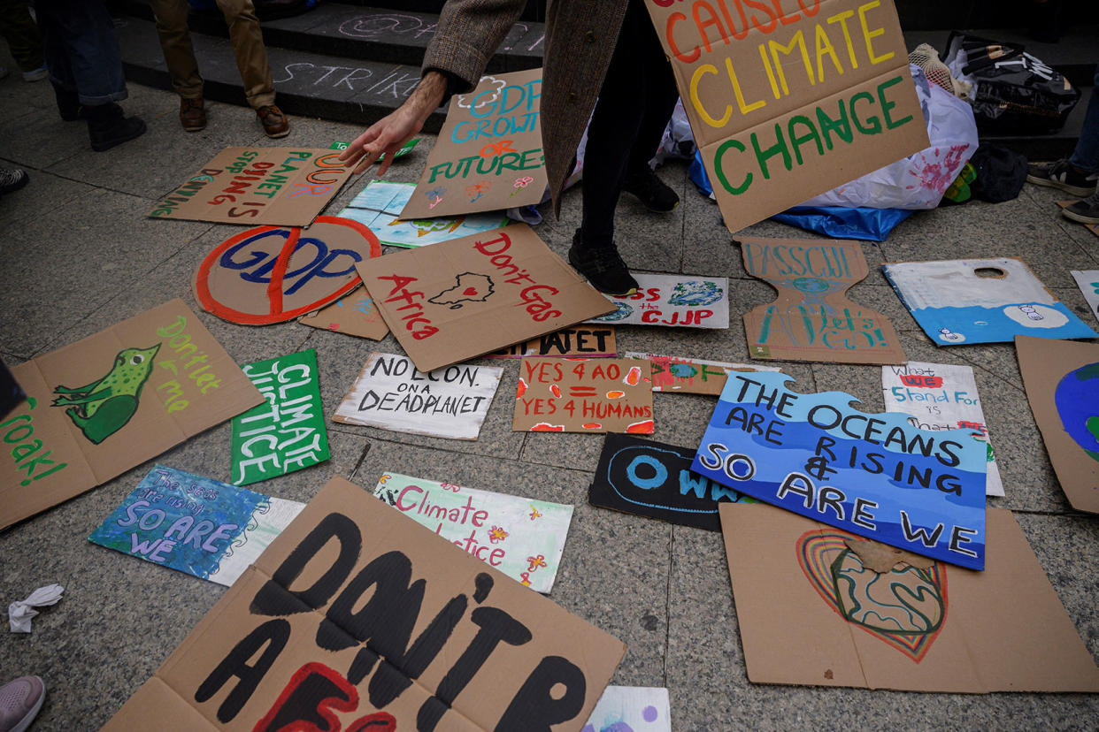 Climate Change Protest Strike ED JONES/AFP via Getty Images