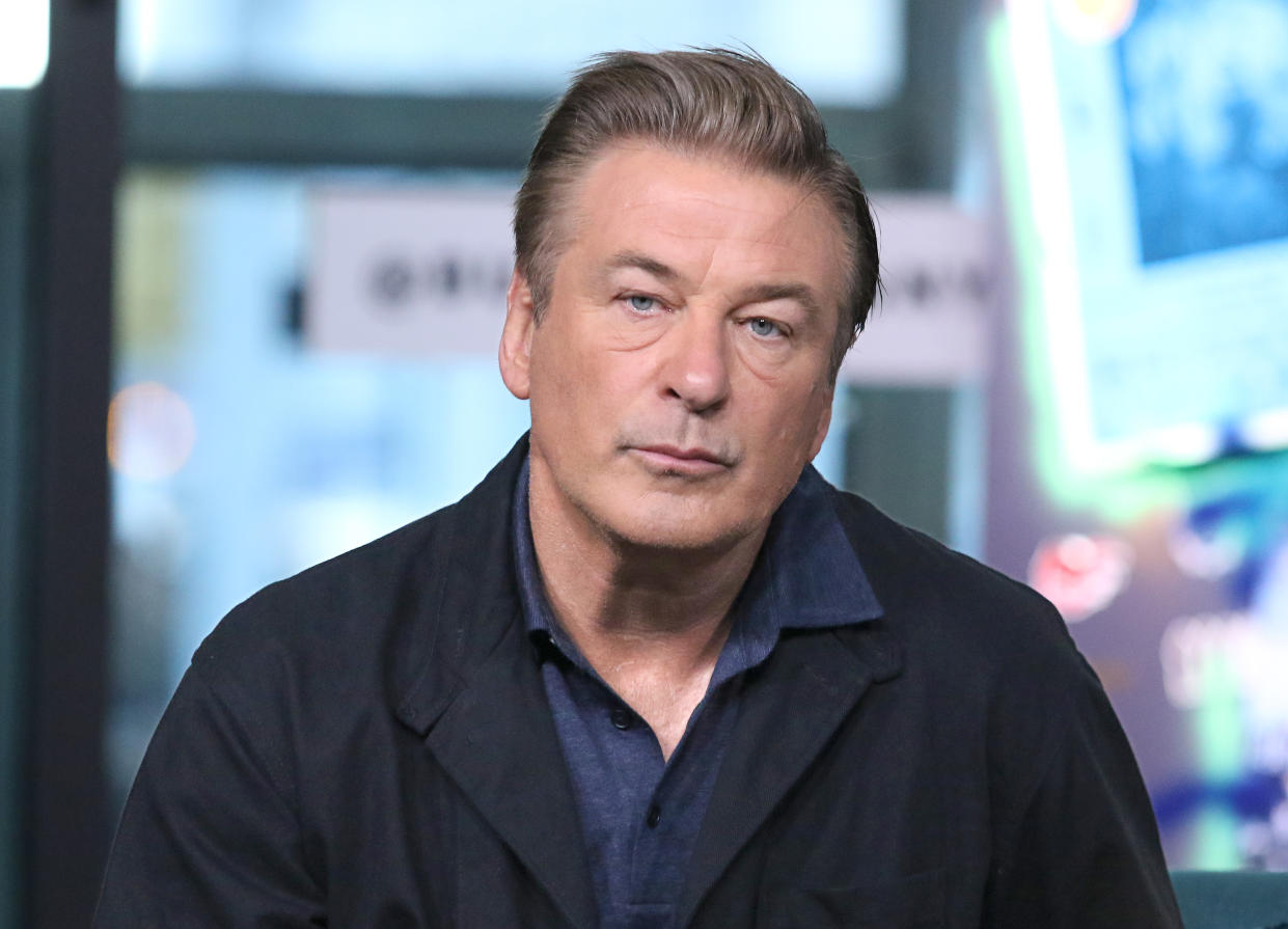 Actor Alec Baldwin says that he is complying with a warrant to have his cell phone investigated following the shooting death of Halyna Hutchins on the set of his film, Rust. (Photo: Jim Spellman/Getty Images)