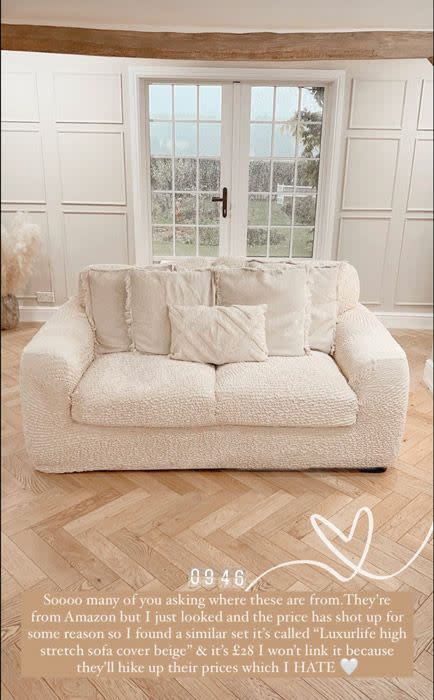 stacey solomon sofa lounge