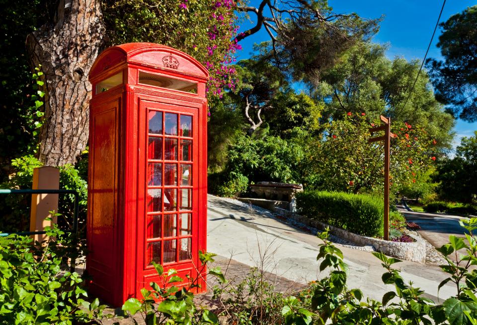 Look out for red phone boxes and M&S - GETTY