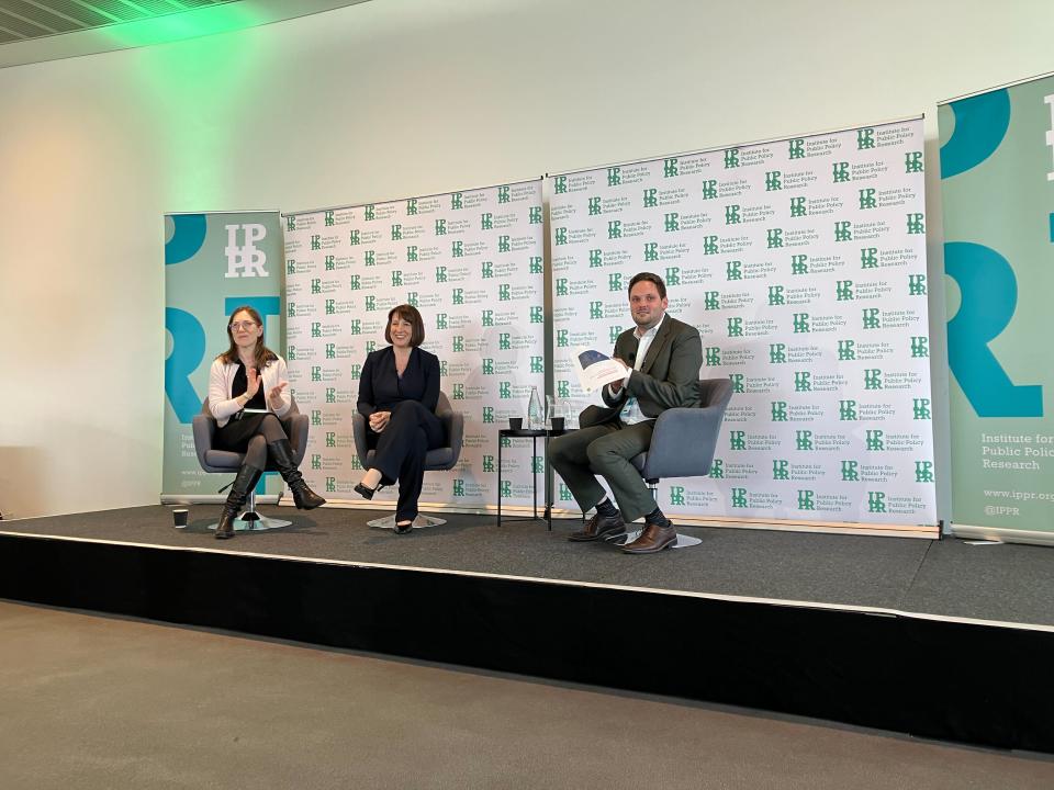 Rachel Reeves is addressing a fringe event at the Labour conference on how her party plans to grow the economy (The Independent)