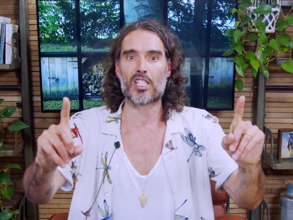 Brand addressed the then-unnamed ‘allegations’ in a video shared on social media (Russell Brand/X)