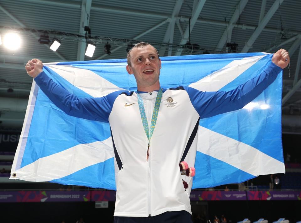 Ross Murdoch revelled in claiming bronze (Bradley Collyer/PA) (PA Wire)