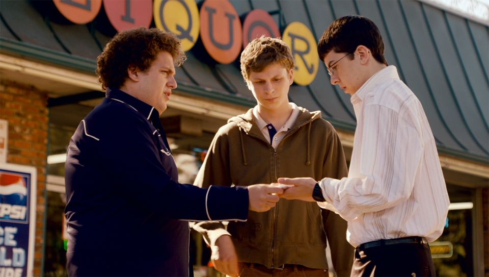 Jonah Hill, Michael Cera and Christopher Mintz-Plasse in "Superbad." (Photo: Sony Pictures/"Superbad")