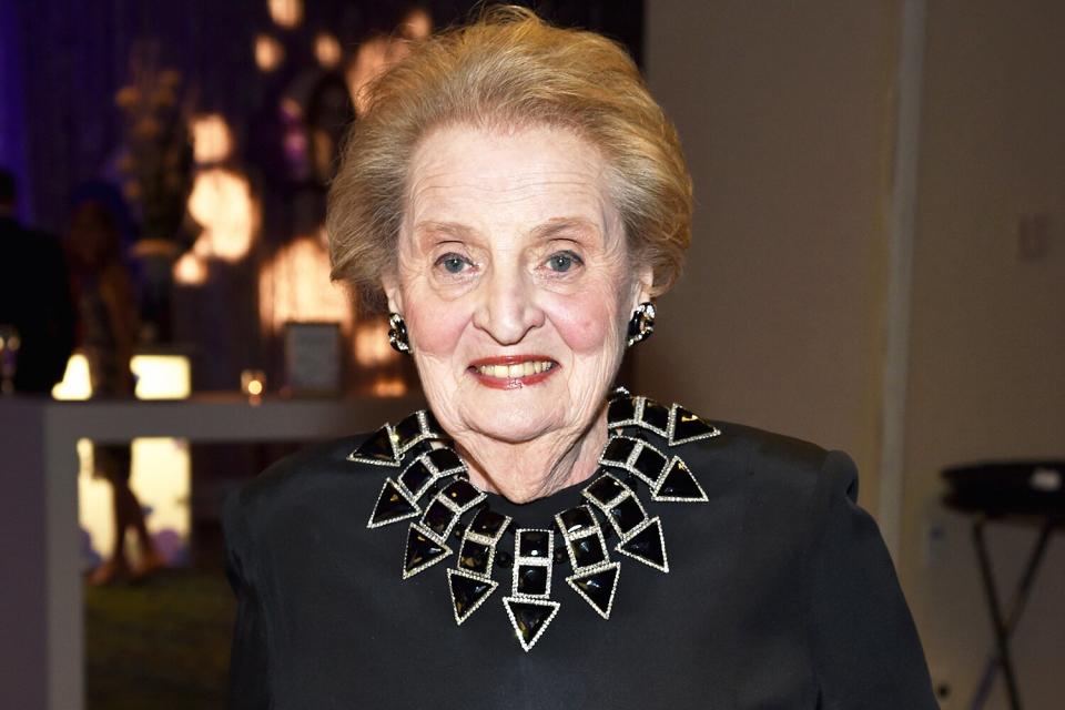 Former United States Secretary of State Madeleine Albright attends the Yahoo News/ABC News White House Correspondents' Dinner Pre-Party at Washington Hilton on April 30, 2016 in Washington, DC.