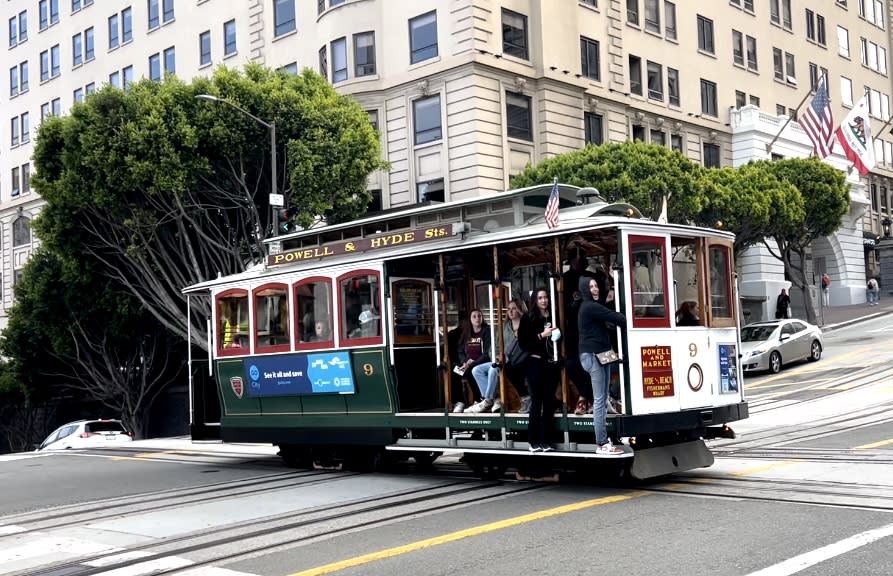 Ride one of San Francisco's iconic cable cars. Jim Byers Photo.