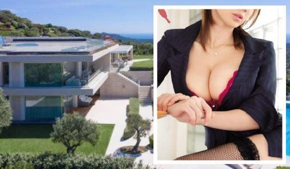 當你買不起房...中國33歲女大撒幣25億買地中海豪宅，歐洲人傻眼。（示意圖，翻自微博）