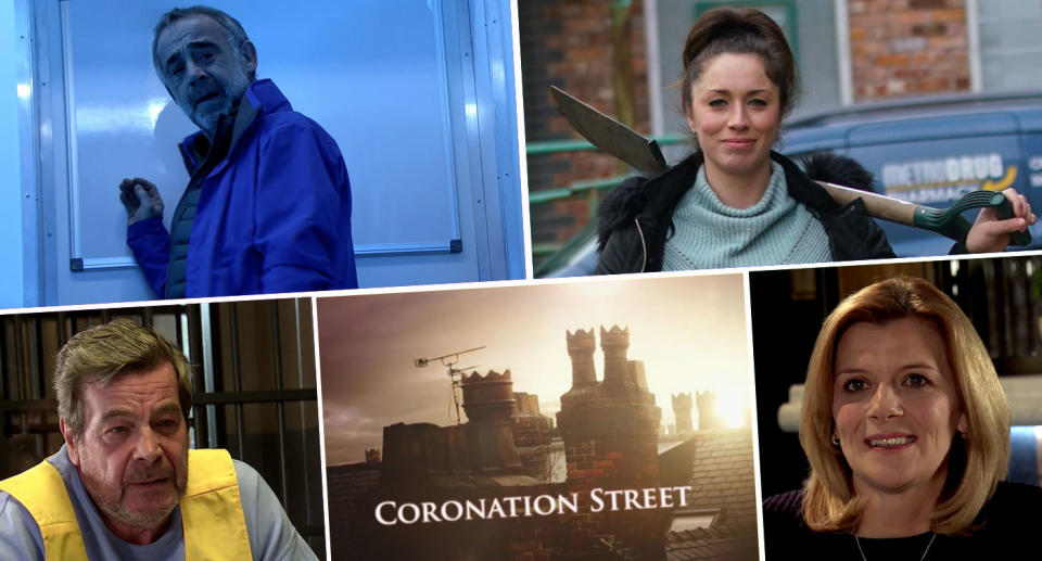 Everything coming to the Cobbles next week. (ITV)