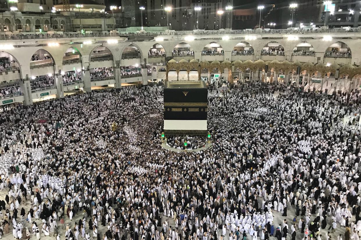 Millions of Muslims have embarked on the annual pilgrimage for hajj: EPA